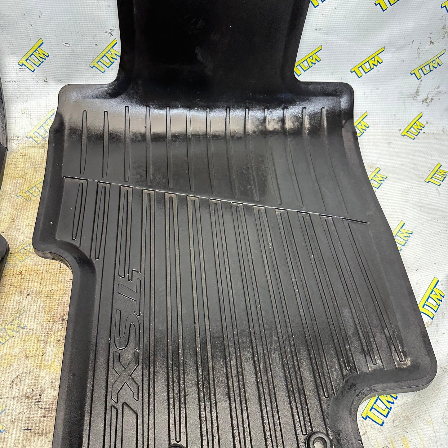 04-08 Acura TSX All Weather Mats Liner Rubber 2004 2005 2006 2007 Interior OEM