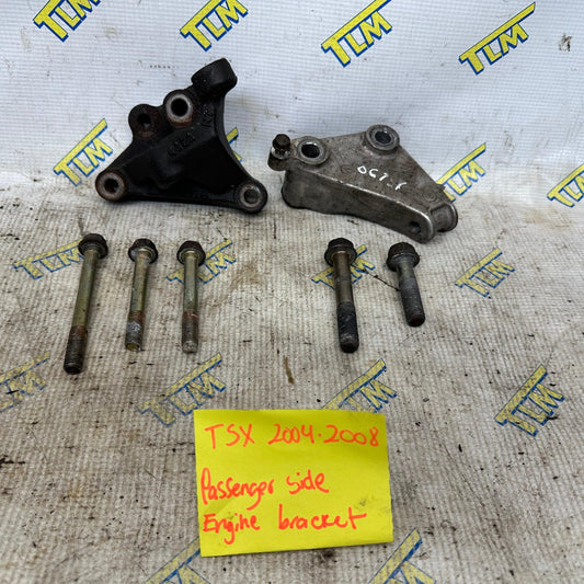 04-08 Acura TSX Engine Bracket Passenger Right Motor Mount with Bolts * 2.4 engine * 05 06 07 OEM