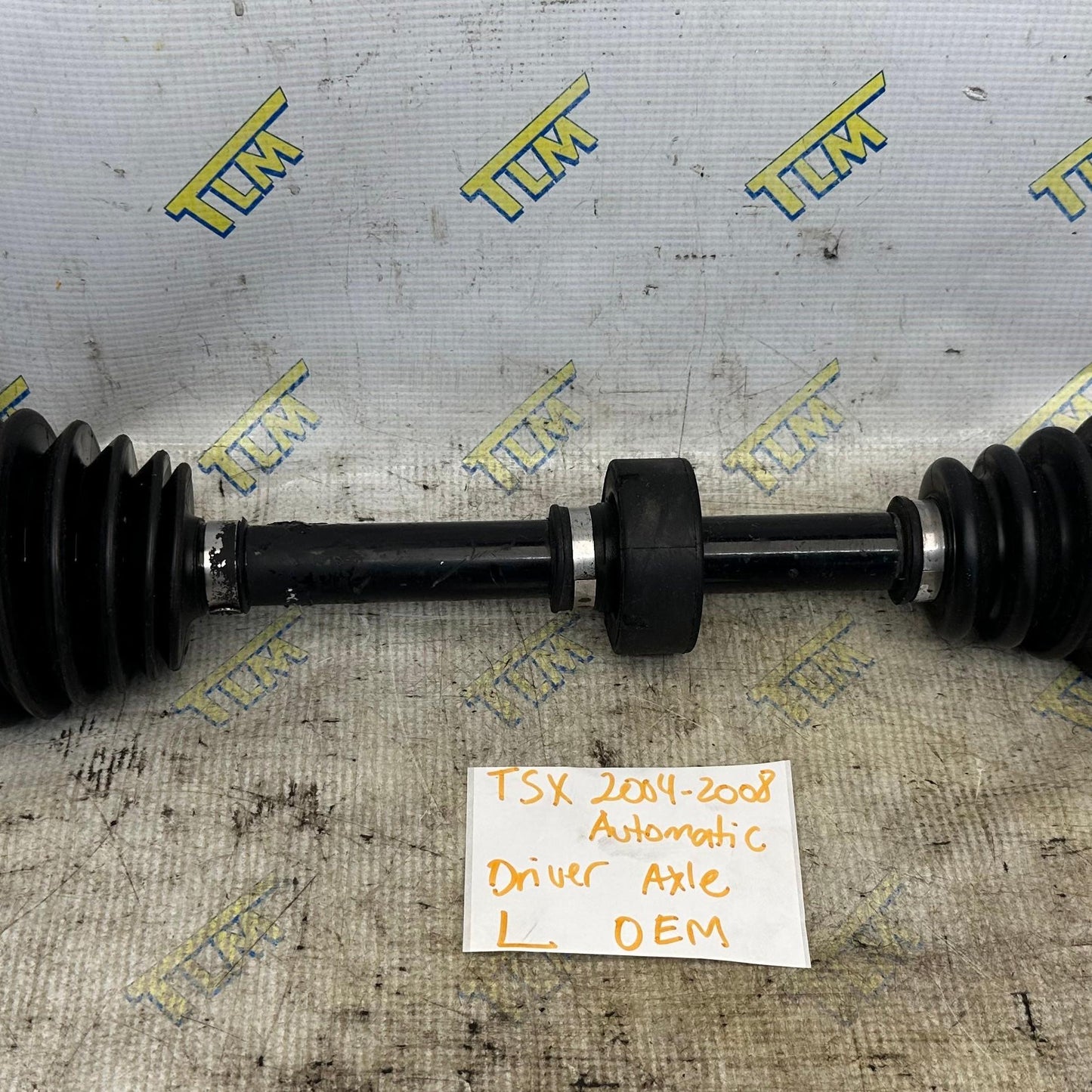 04-08 Acura TSX Front Axle *automatic* DRIVER LEFT Shaft 05 06 07 OEM
