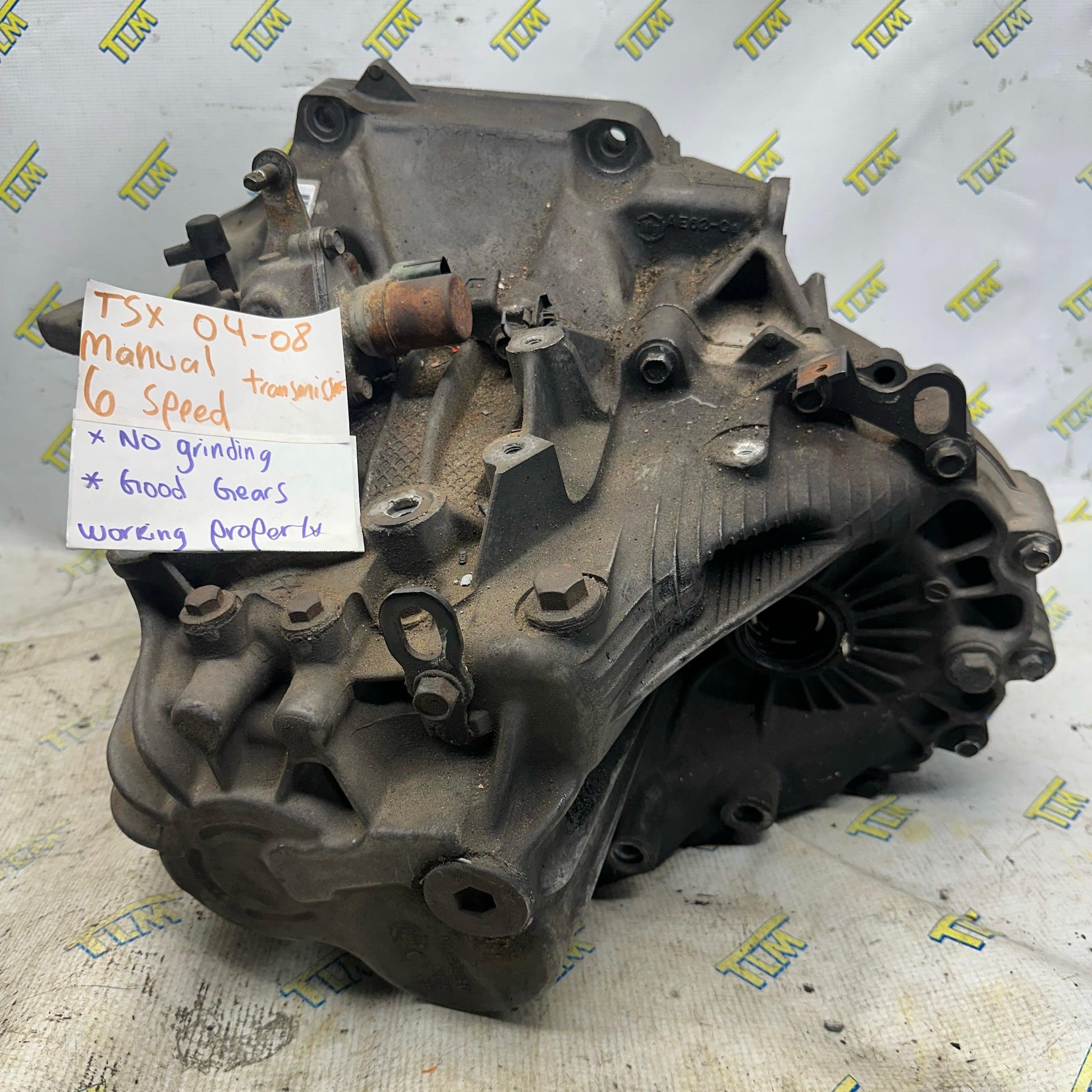 04-08 Acura TSX Transmission *MANUAL/6 Speed* K24A2 No Grinding 05 06 07 OEM