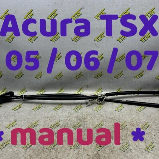04-08 Acura TSX Transmission Shifter Cables MANUAL 2004 05 06 07 2008 OEM