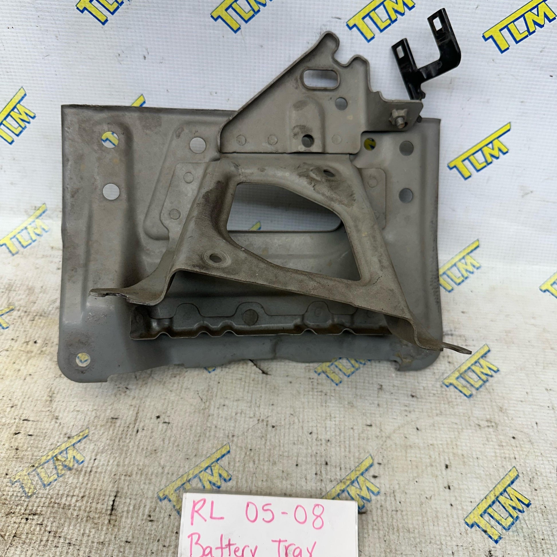05-08 Acura RL Battery Holder Metal Tray Bracket 2005 2006 2007 2008 06 07 OEM
