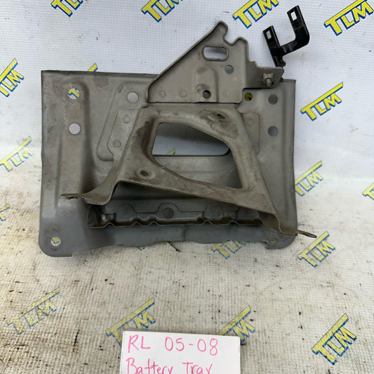 05-08 Acura RL Battery Holder Metal Tray Bracket 2005 2006 2007 2008 06 07 OEM