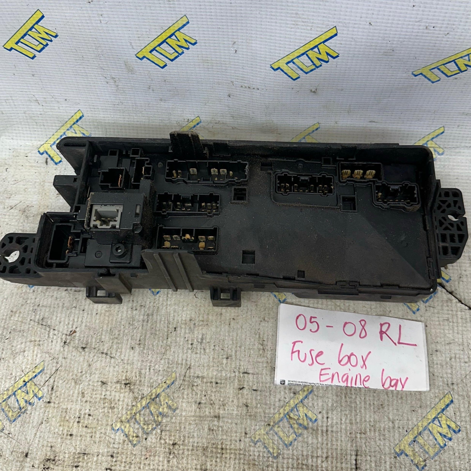 05-08 Acura RL Exterior Engine Bay Fuse Box 2005 2006 2007 2008 06 07 OEM