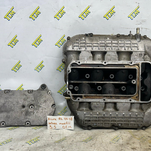 05-08 Acura RL Intake Manifold 3.5 Engine Cover Top Plate 2005 06 07 2008 OEM