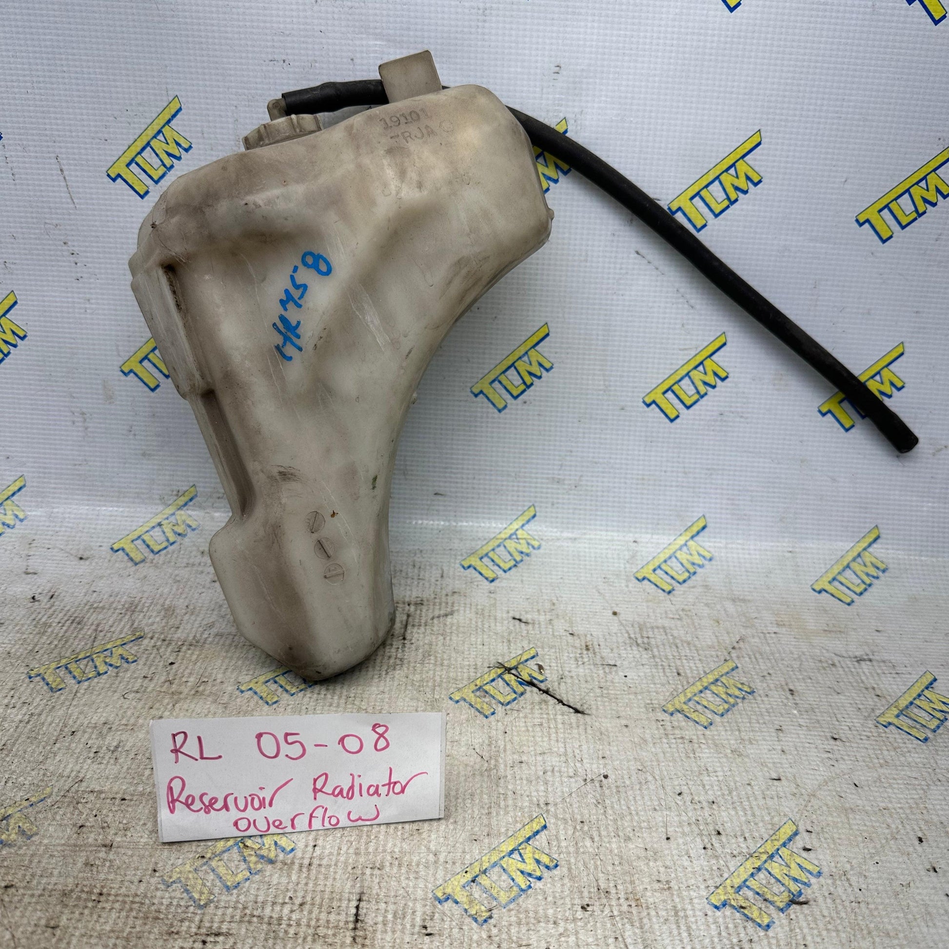 05-08 Acura RL Radiator Coolant Overflow Reservoir Tank 2005 2006 2007 2008 OEM