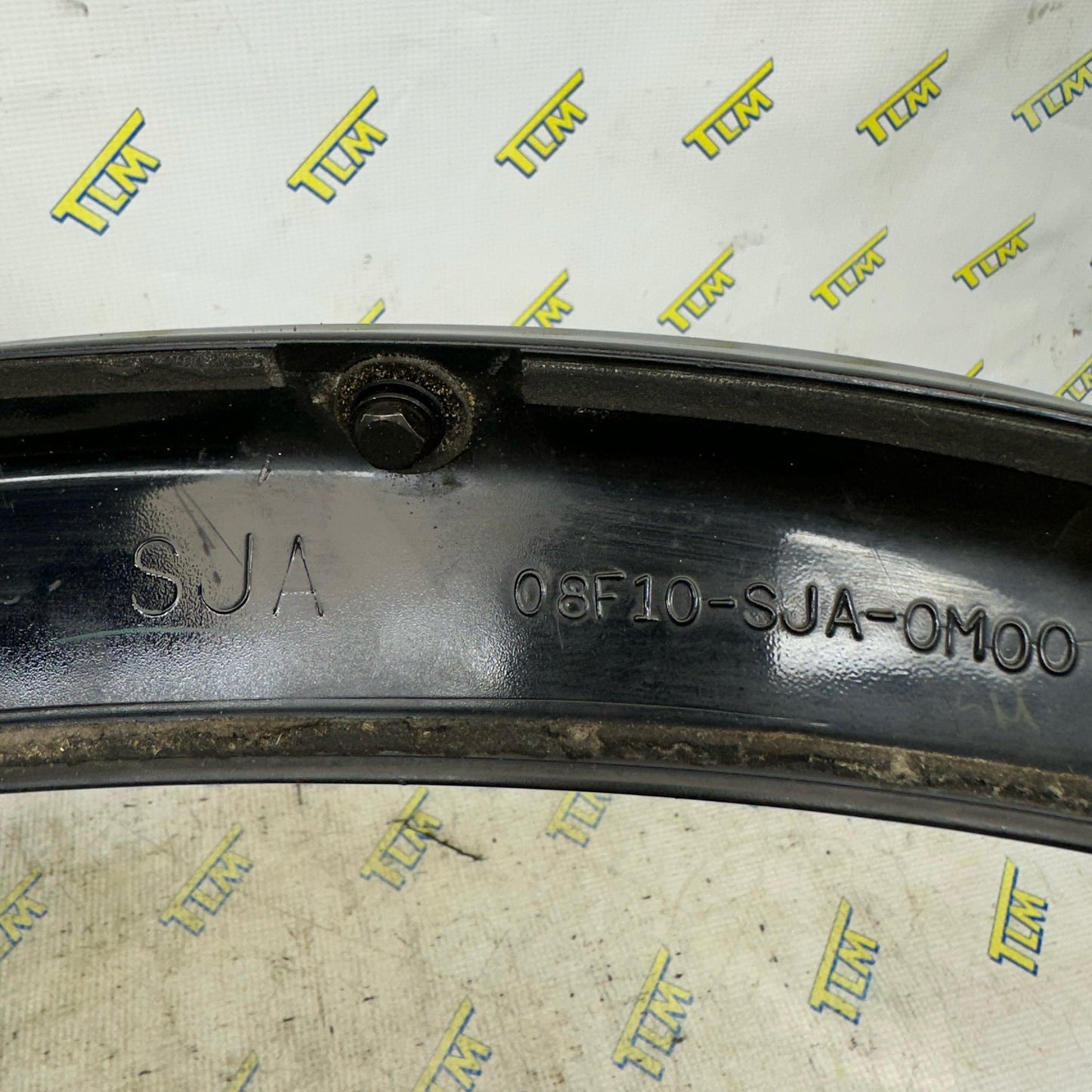 05-08 Acura RL Trunk Spoiler ASPEC Wing Black 2005 2006 2007 2008 08F10 OEM