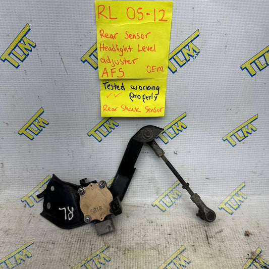 05-12 Acura RL Rear Sensor Headlight Level Adjuster Shock 06 07 08 09 10 11 OEM