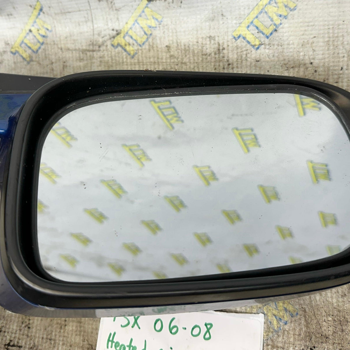 06 07 08 Acura TSX Door Rearview Mirror *blue* Driver Left Heated Light OEM