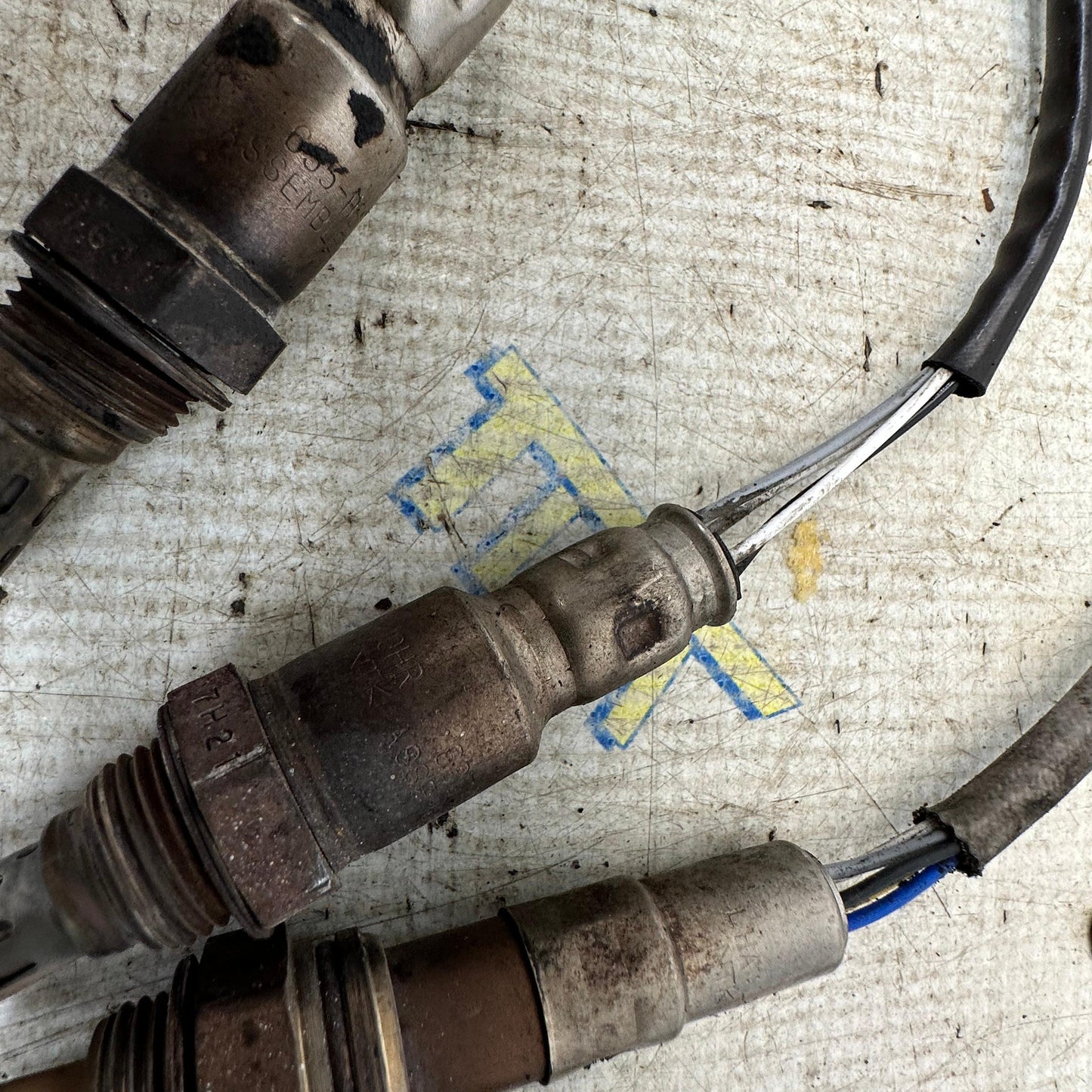 07 08 Acura TL 02 Sensors 3.2 or 3.5 FULL Set 2007 2008 OEM