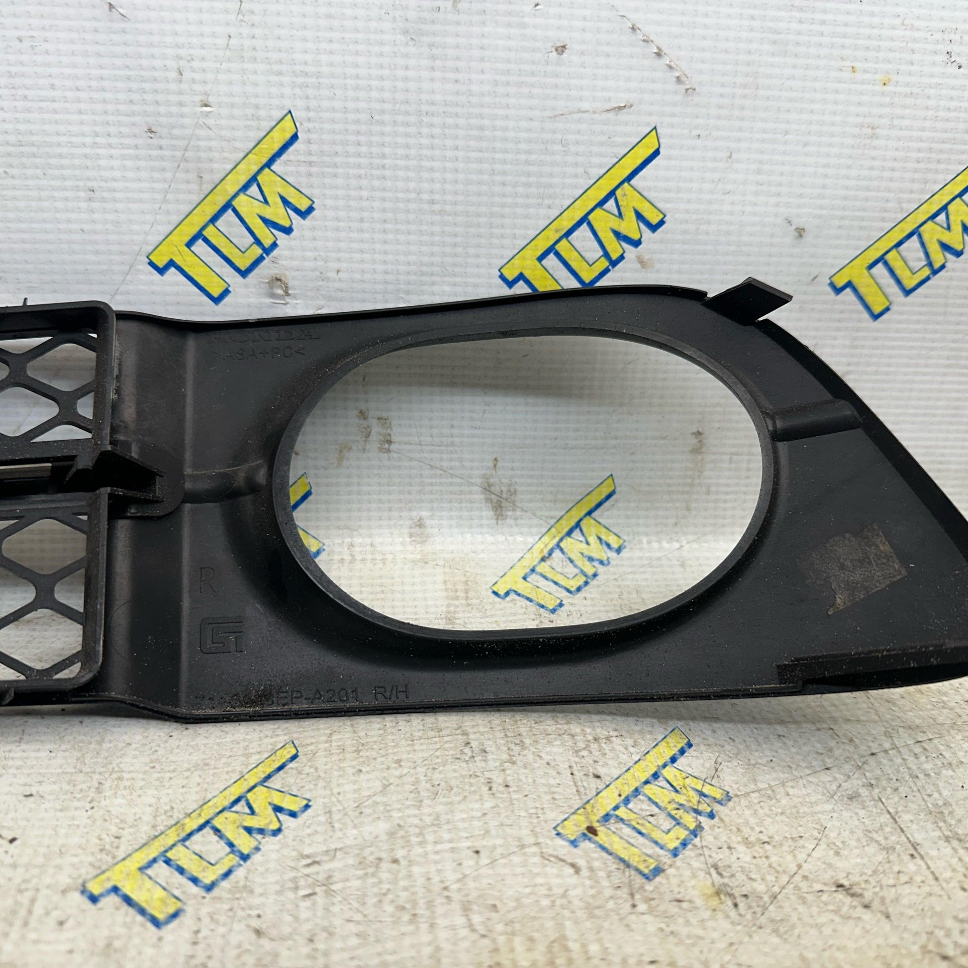 07 08 Acura TL *TYPE S* Front Fog Grille Trim Cover Bezel RIGHT PASSENGER OEM