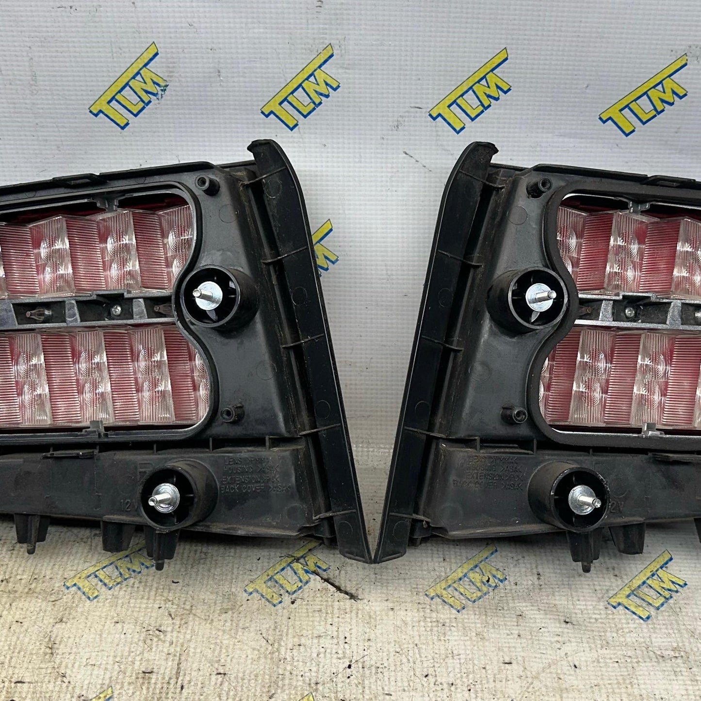 07 08 Acura TL TYPE S Tail Lights LEFT & RIGHT Pair Rear Set 2007 2008 OEM