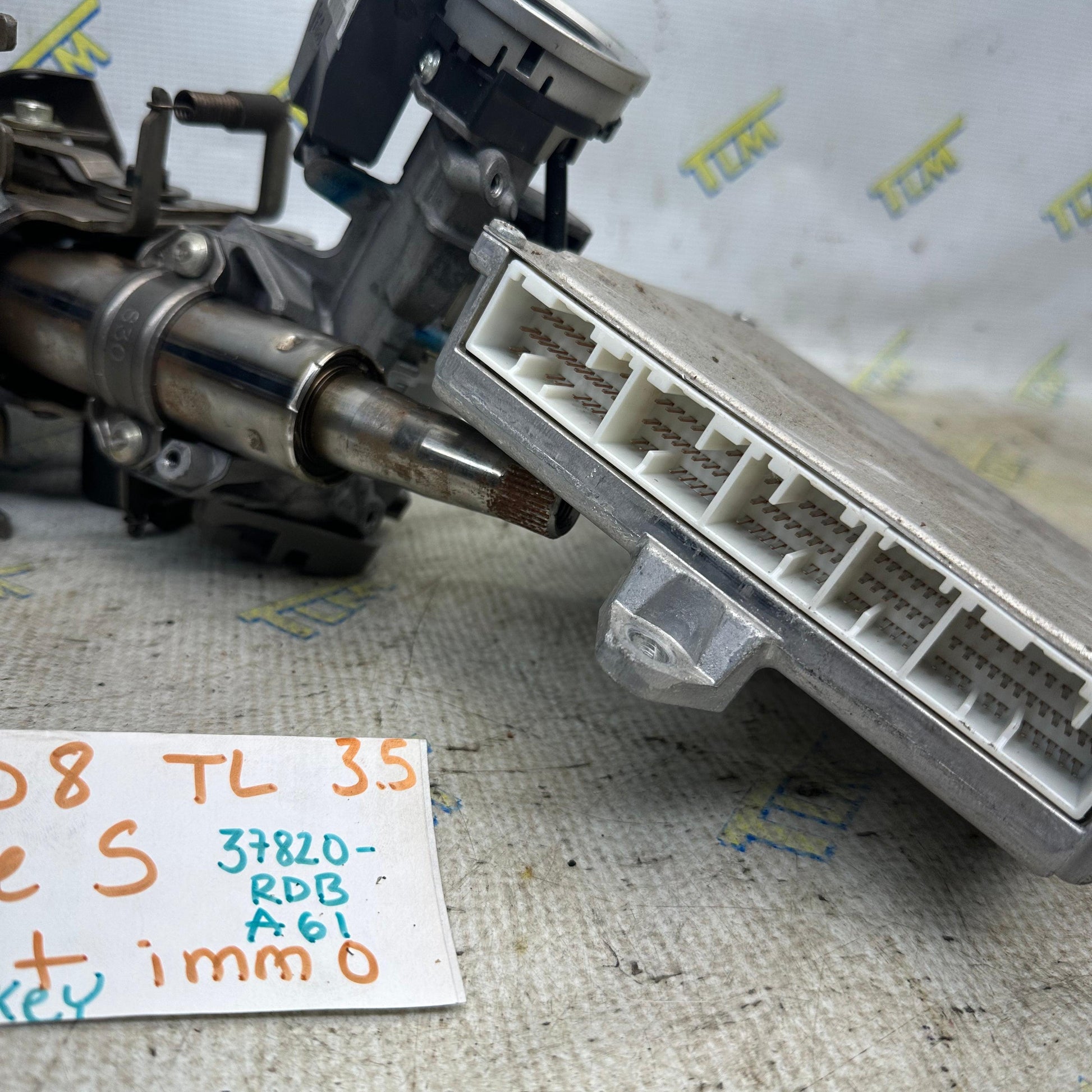 08 Acura TL *TYPE S* ECU Ignition Immobilizer Key Immo 37820RDBA61 3.5 2008 OEM