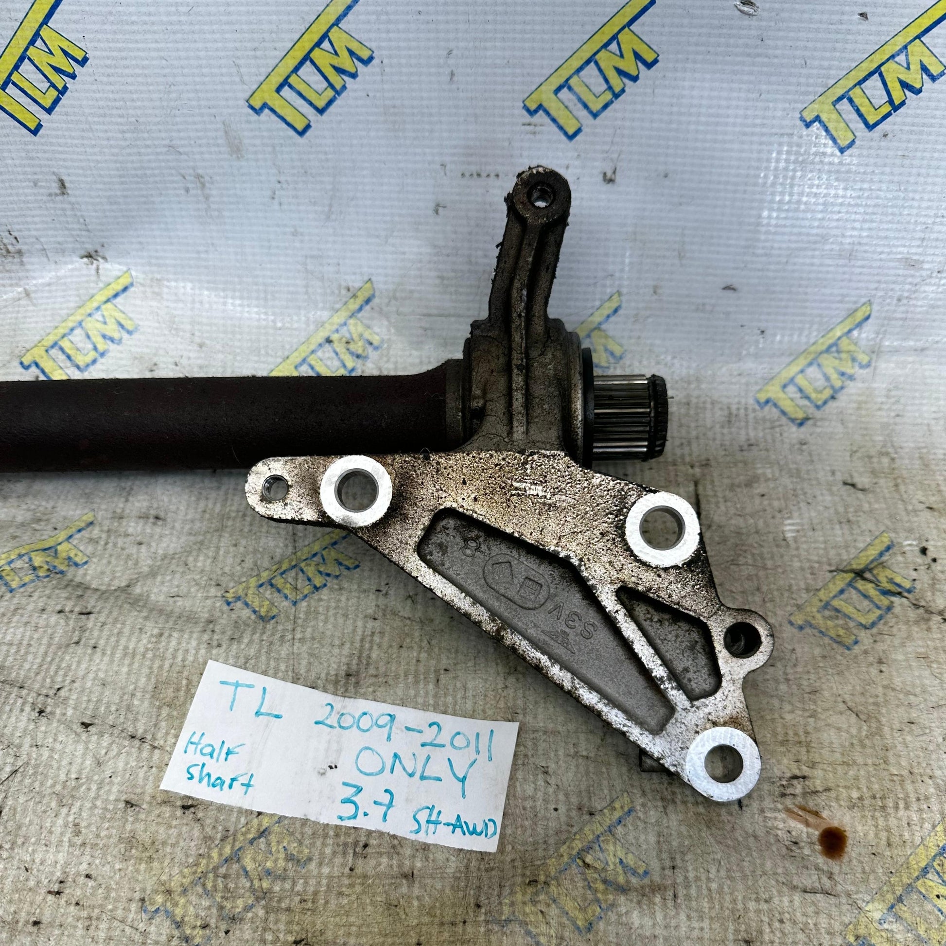 09-11 Acura TL SH-AWD 3.7 Half Jack Shaft Middle Axle AUTOMATIC 2009 2010 OEM