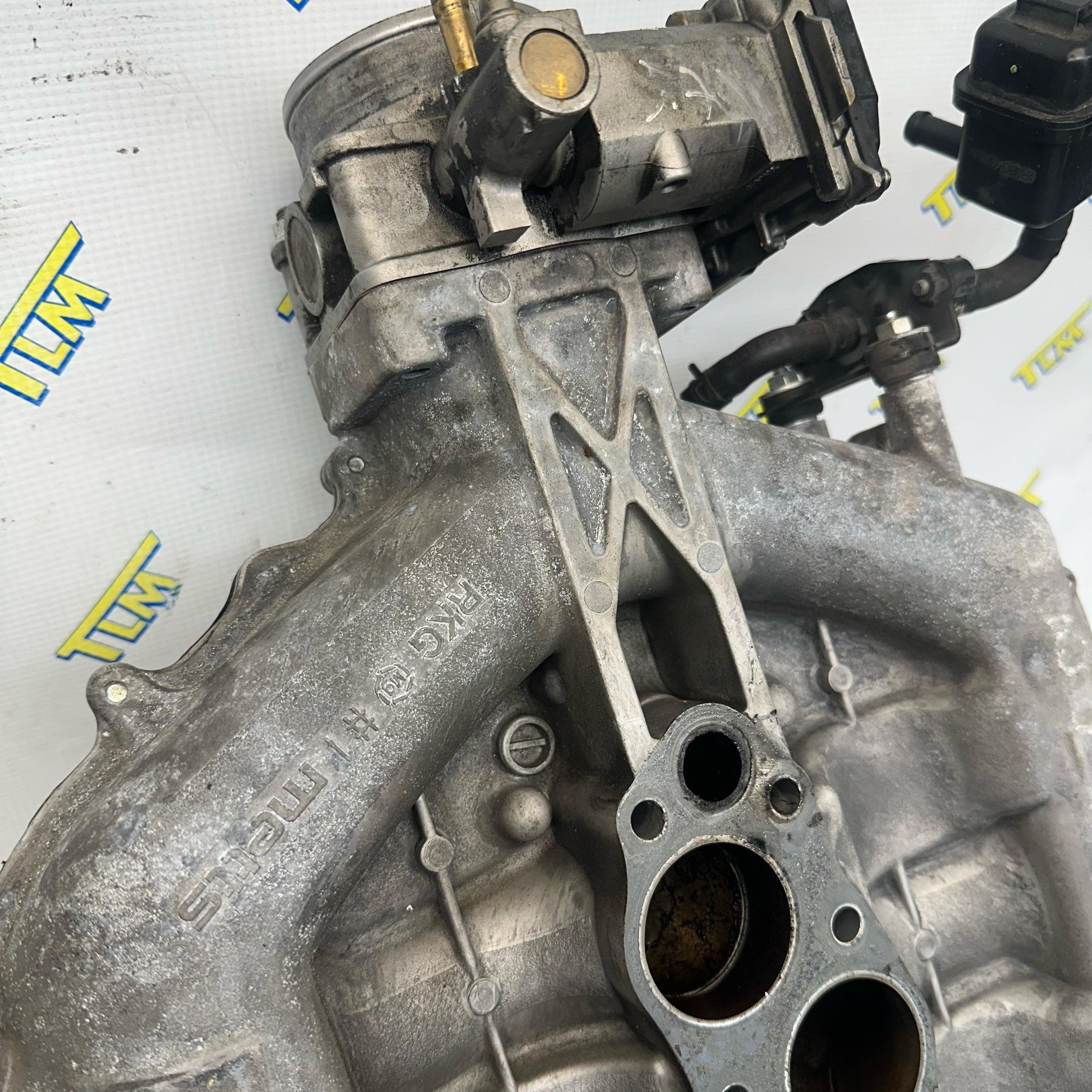 09-12 Acura RL Intake Manifold 3.7 SH-AWD Engine 80mm Cover Plate 2010 2011 2012 OEM