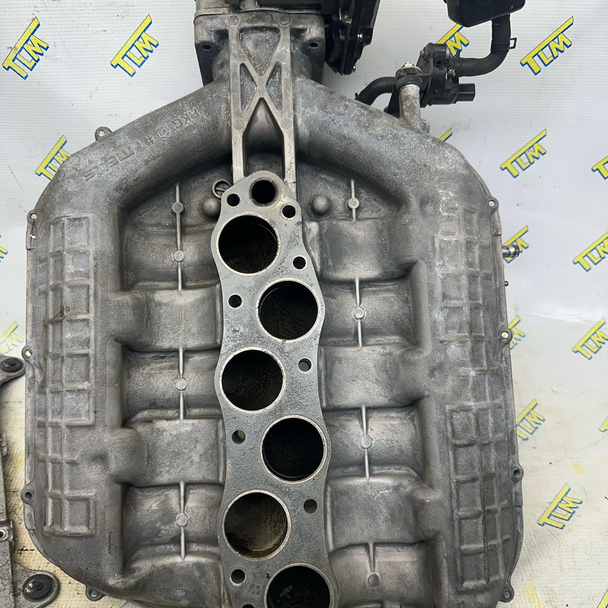 09-12 Acura RL Intake Manifold 3.7 SH-AWD Engine 80mm Cover Plate 2010 2011 2012 OEM