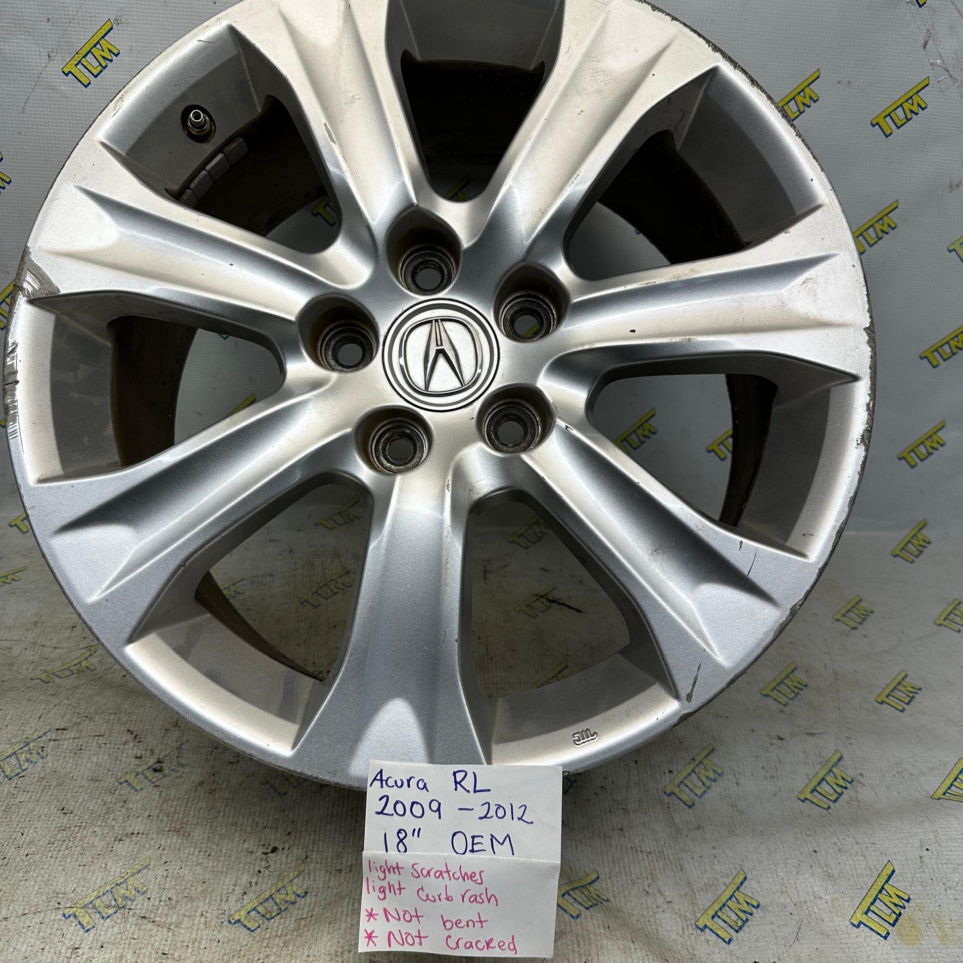 09-12 Acura RL Rim Wheel 18” 2009 2010 2011 2012 10 11 12 OEM