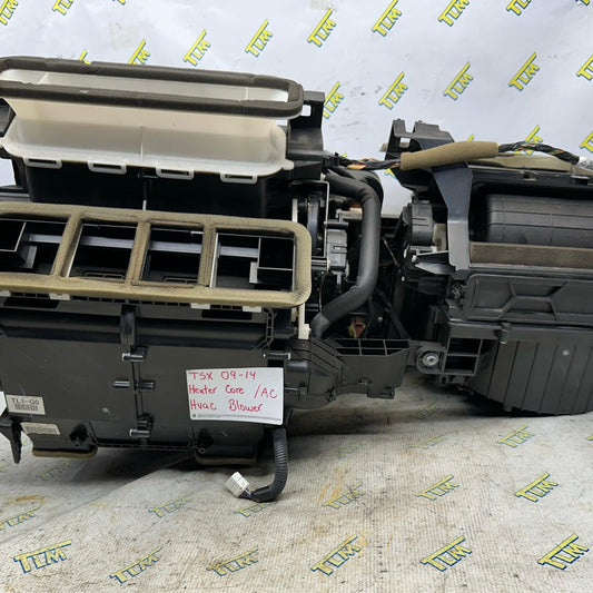 09-14 ACURA TSX HVAC Air Heater Core Housing Box Blower 2010 2011 2012 2013 OEM