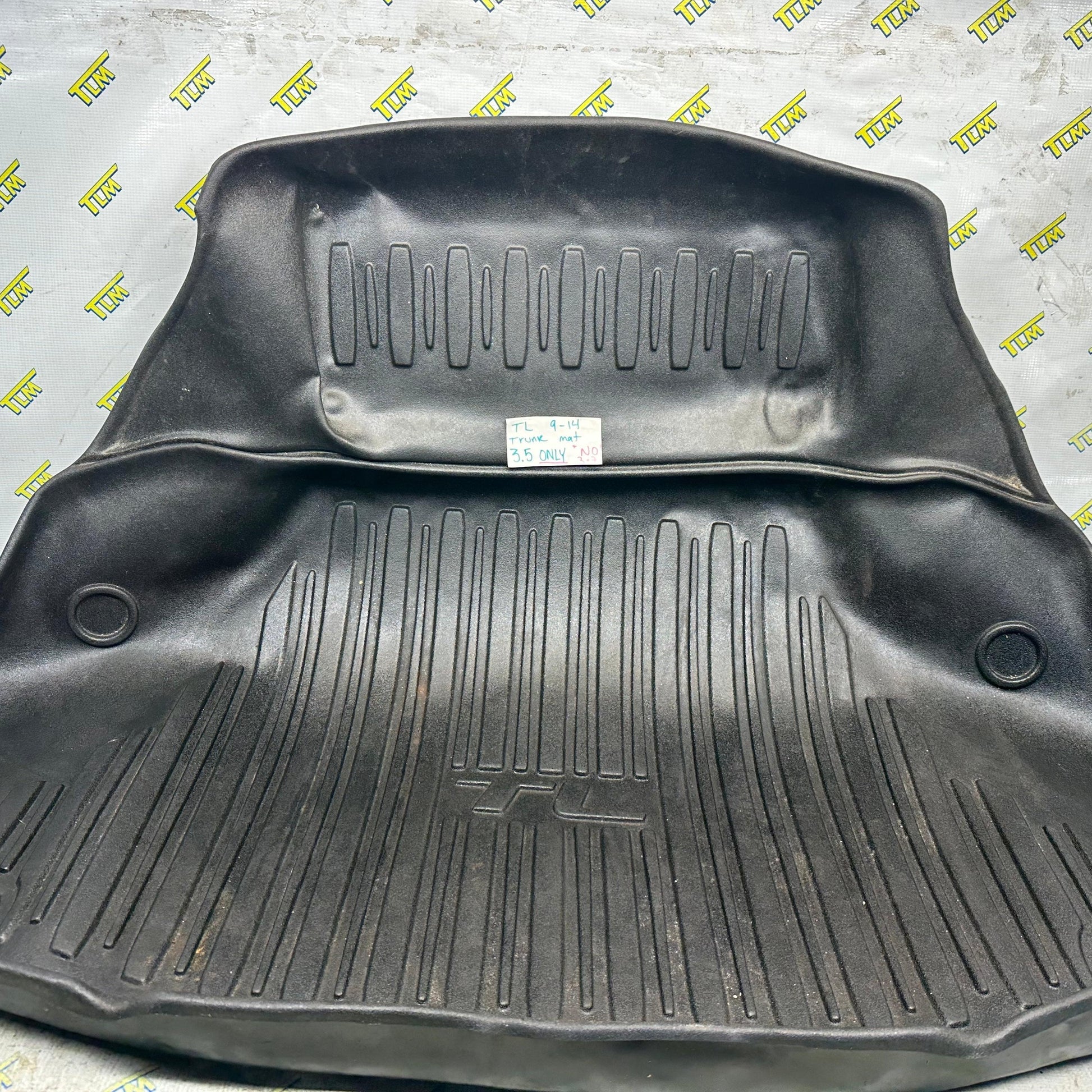 09-14 Acura TL 3.5 *ONLY*Trunk Mat Liner All Weather Rubber 2009 2010 2011 2012 2013 OEM