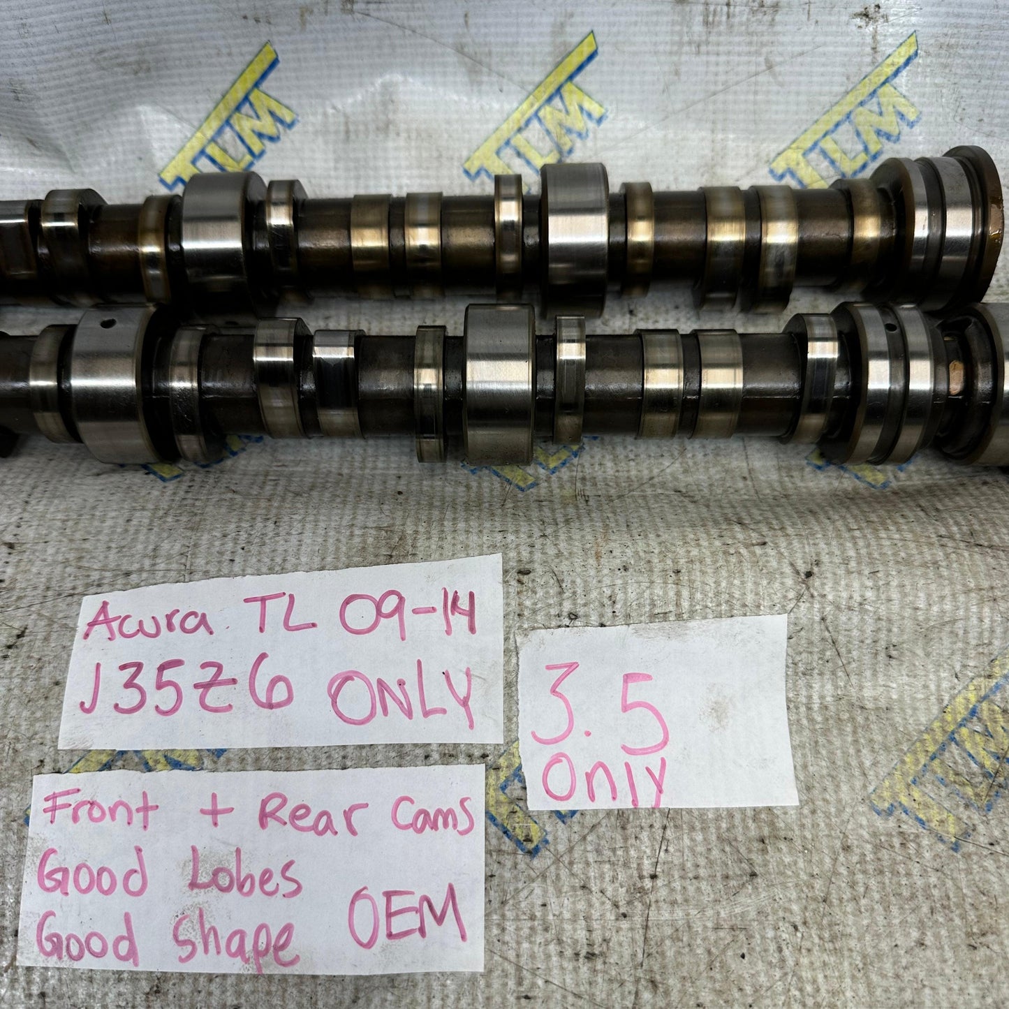 09-14 Acura TL Camshaft Cams 3.5 Engine Cam Shaft J35Z6 2010 2011 2012 13 OEM
