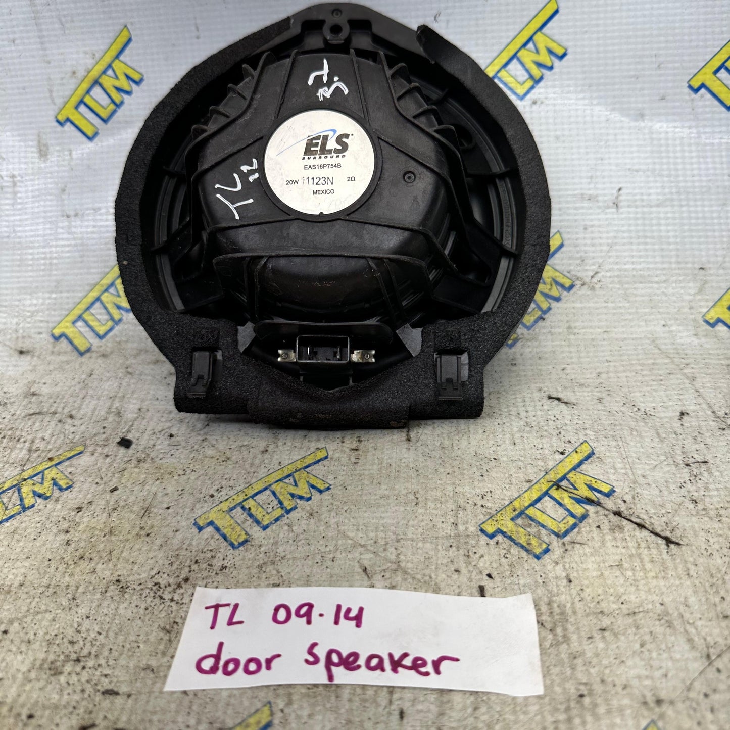 09-14 Acura TL Door Speaker Audio RIGHT or LEFT Door 2009 2010 2011 2012 13 OEM