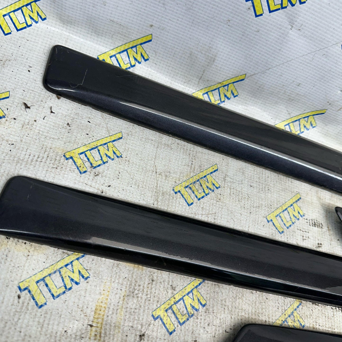 09-14 Acura TL Door Trim Plastic Molding NH782MX 2010 2011 2012 2013 Set OEM