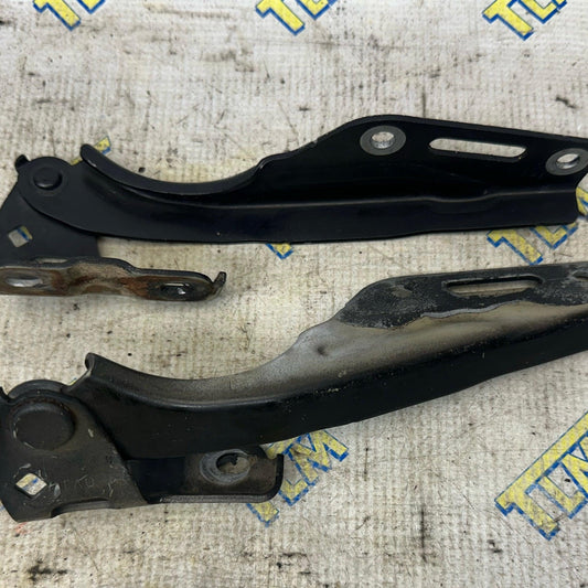 09-14 Acura TL Hood Hinges Pair Left & Right 2009 2010 2011 2012 2013 2014 OEM