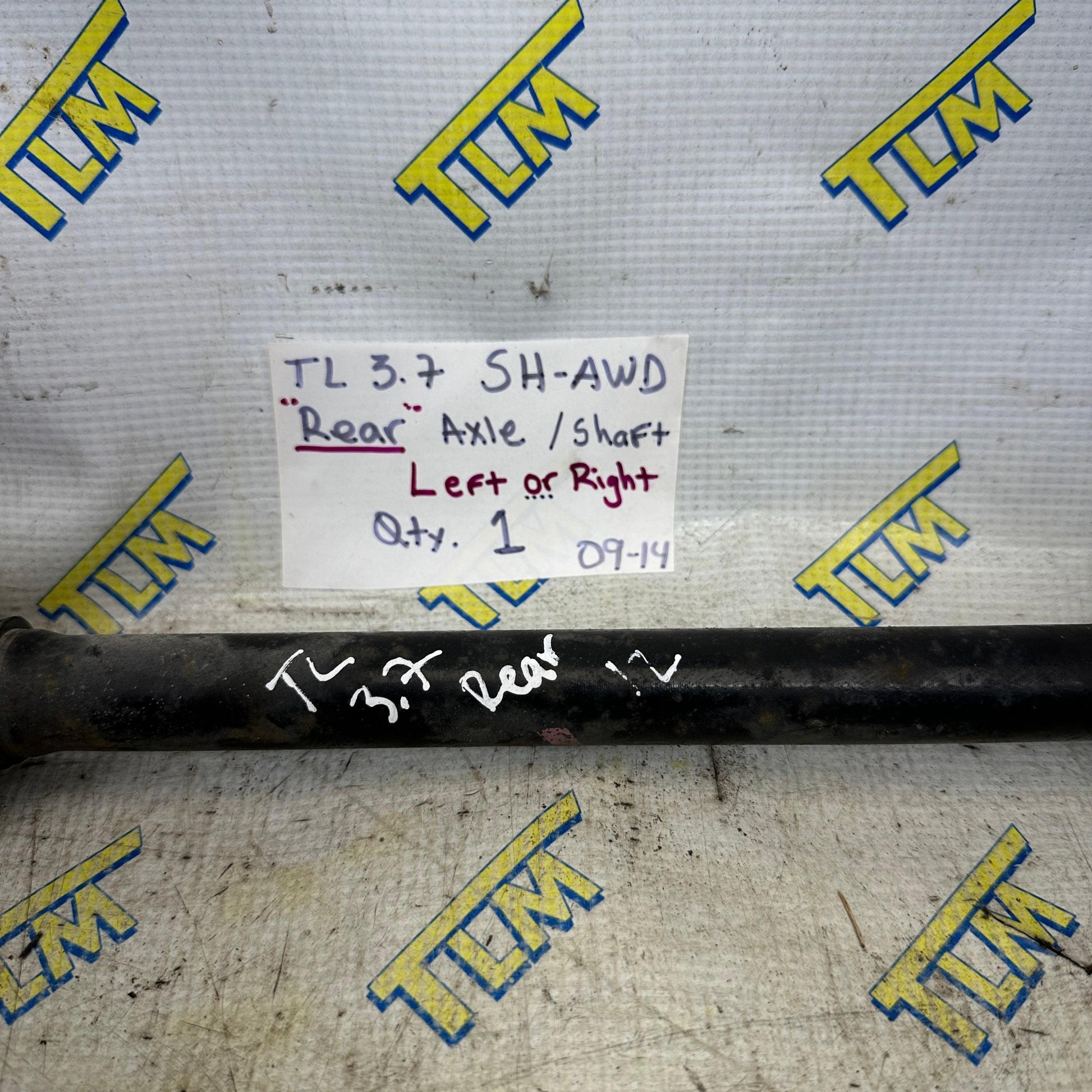 09-14 Acura TL REAR Axle Shaft 3.7 Engine Left OR Right SHAWD 2010 2011 2012 2013 2014 OEM