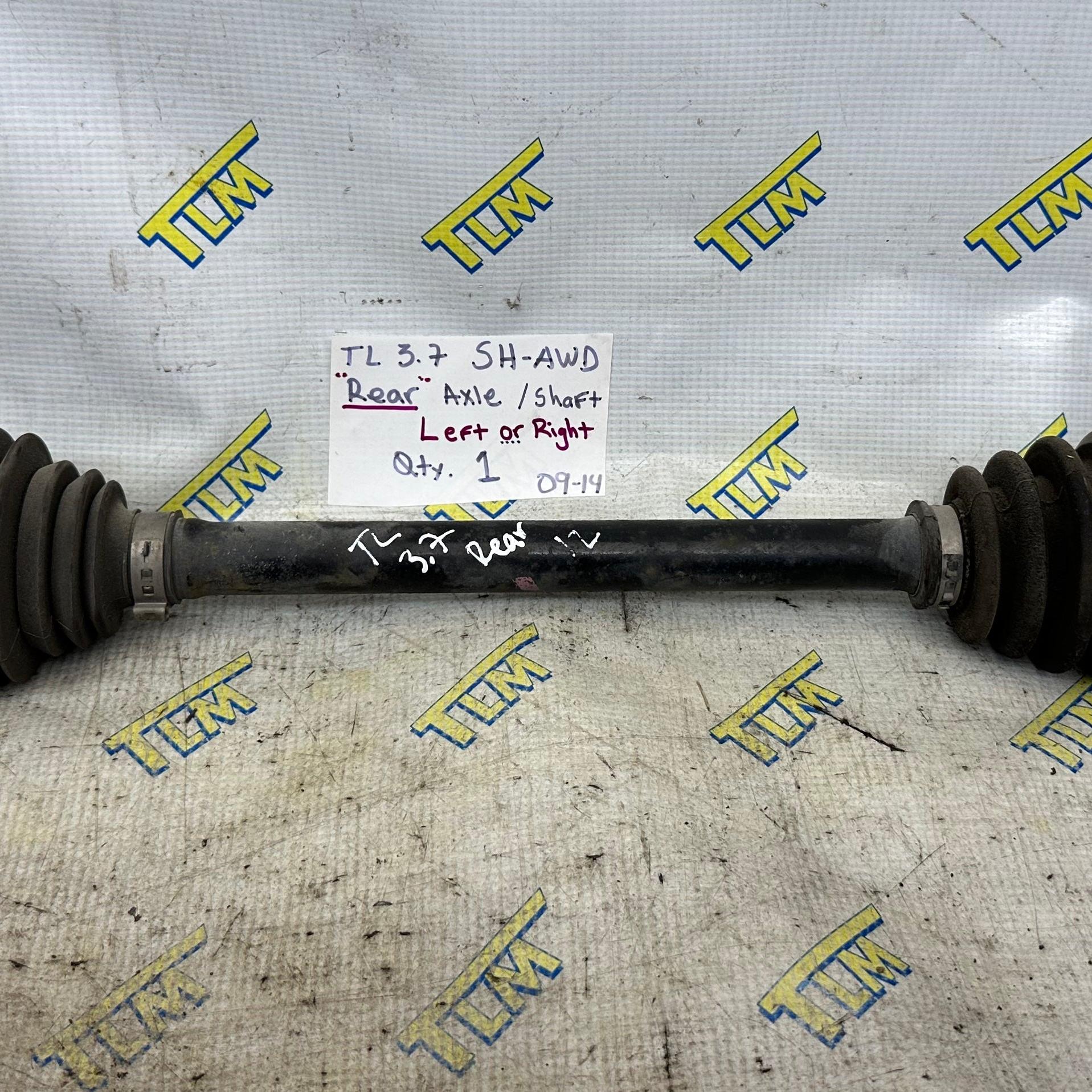 09-14 Acura TL REAR Axle Shaft 3.7 Engine Left OR Right SHAWD 2010 2011 2012 2013 2014 OEM