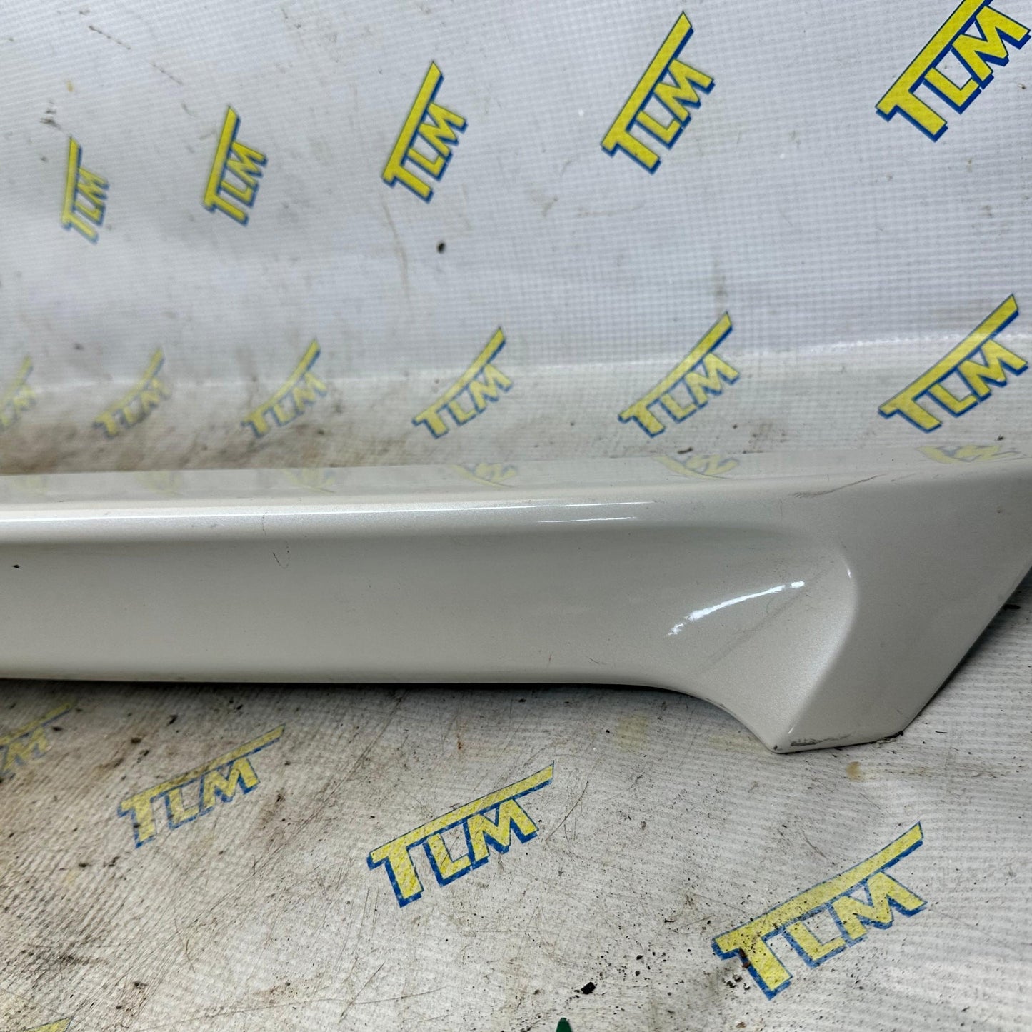 09-14 Acura TL Rear Wing Trunk Spoiler w CAMERA Lip *white* 10 11 12 13 OEM