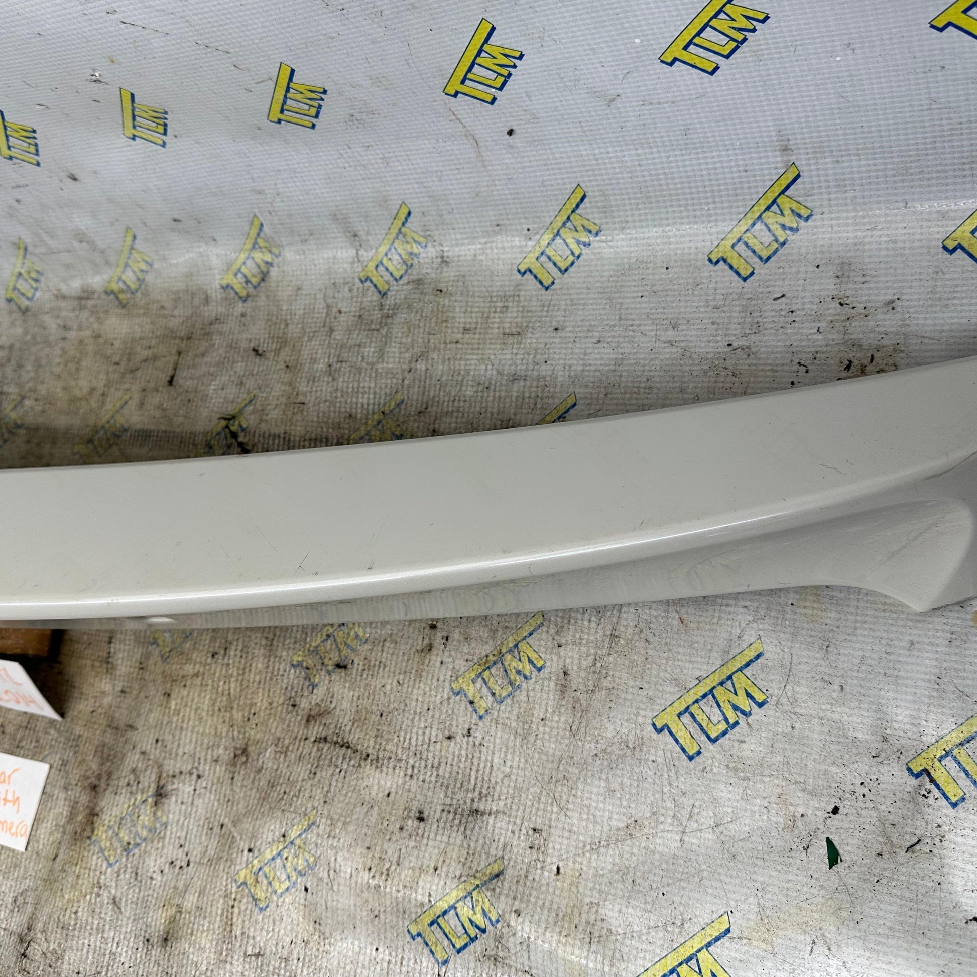 09-14 Acura TL Rear Wing Trunk Spoiler w CAMERA Lip *white* 10 11 12 13 OEM