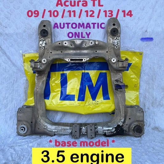 09-14 Acura TL Subframe 3.5 Crossmember AUTOMATIC 2009 2010 2011 2012 2013 2014 OEM