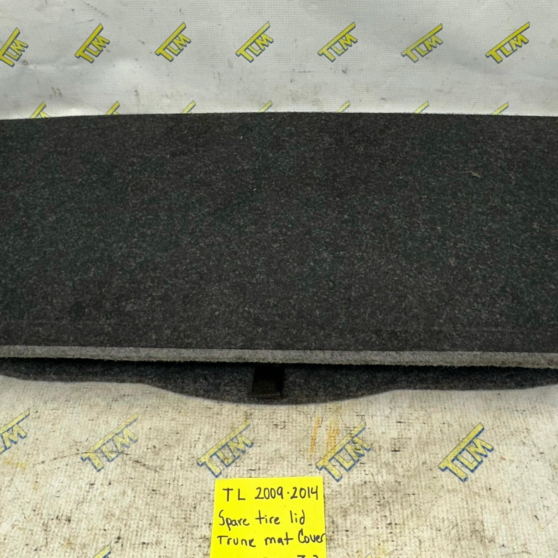 09-14 Acura TL Trunk Mat Spare Tire Cover Liner Carpet 2010 2011 2012 2013 OEM