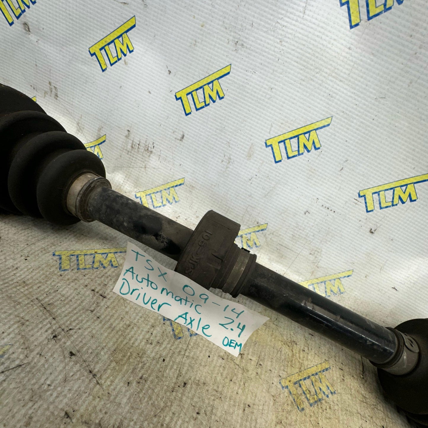 09-14 Acura TSX Axle automatic DRIVER LEFT 2.4 Shaft 2010 2011 2012 2013 OEM