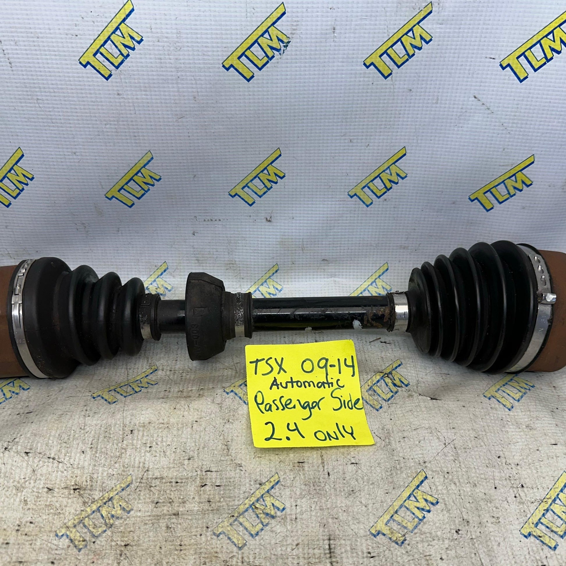 09-14 Acura TSX Front Axle automatic PASSENGER RIGHT 2.4 Shaft 2010 2011 2012 2013 OEM