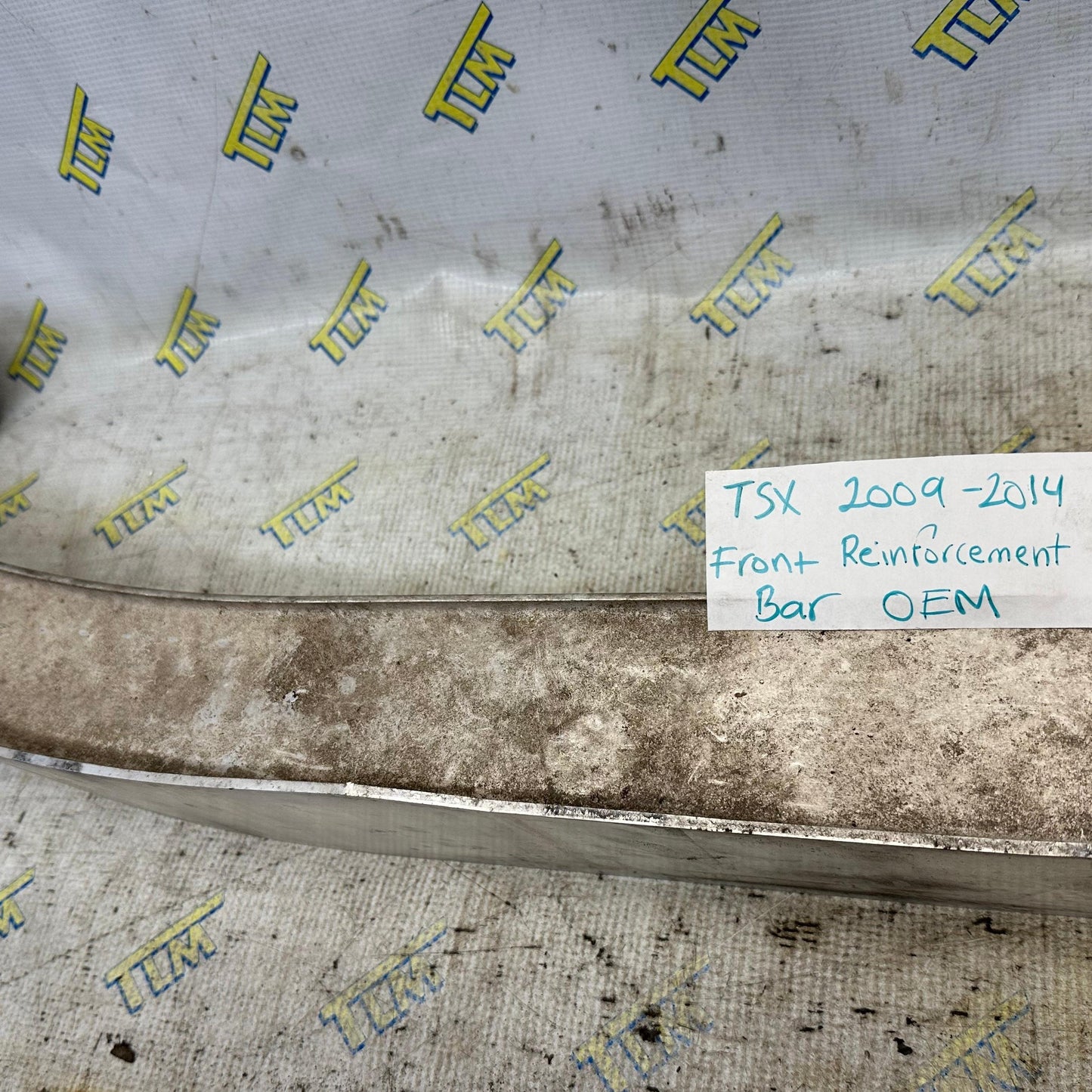 09-14 Acura TSX Front Bumper Reinforcement Bar 2009 2010 11 12 13 2014 Crash OEM