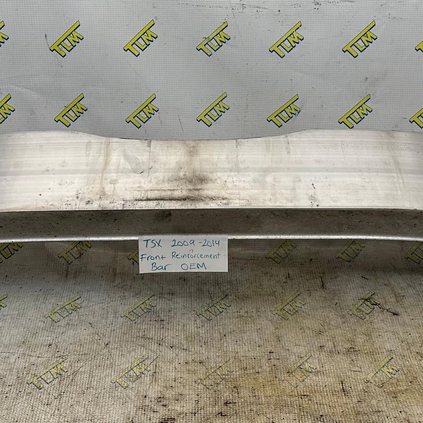 09-14 Acura TSX Front Bumper Reinforcement Bar 2009 2010 11 12 13 2014 Crash OEM