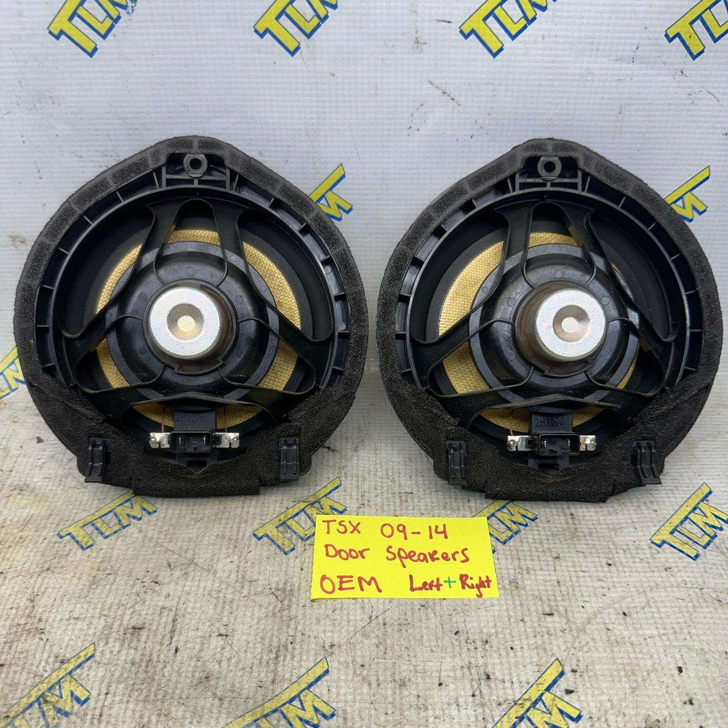 09-14 Acura TSX Front Door Speaker Audio RIGHT & LEFT set 2009 2010 2011 2012 2013 2014 OEM
