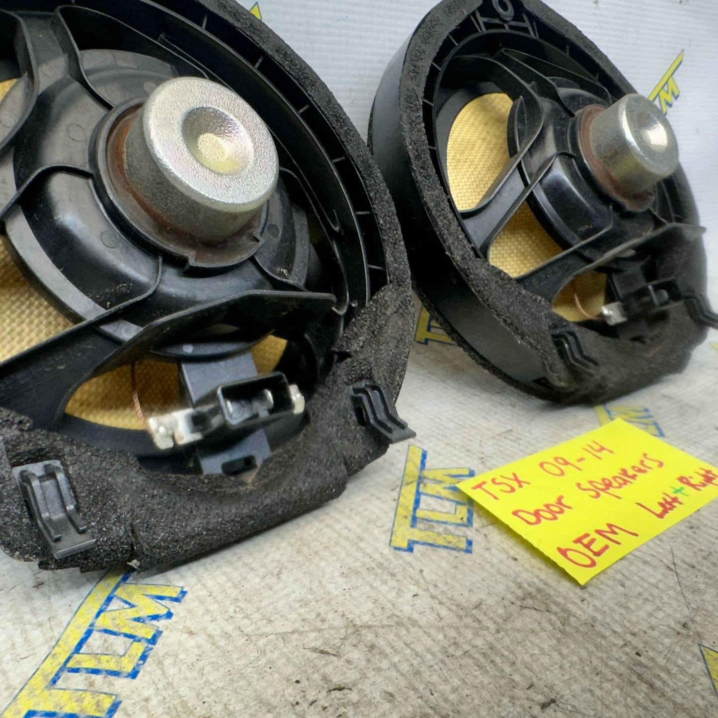 09-14 Acura TSX Front Door Speaker Audio RIGHT & LEFT set 2009 2010 2011 2012 2013 2014 OEM