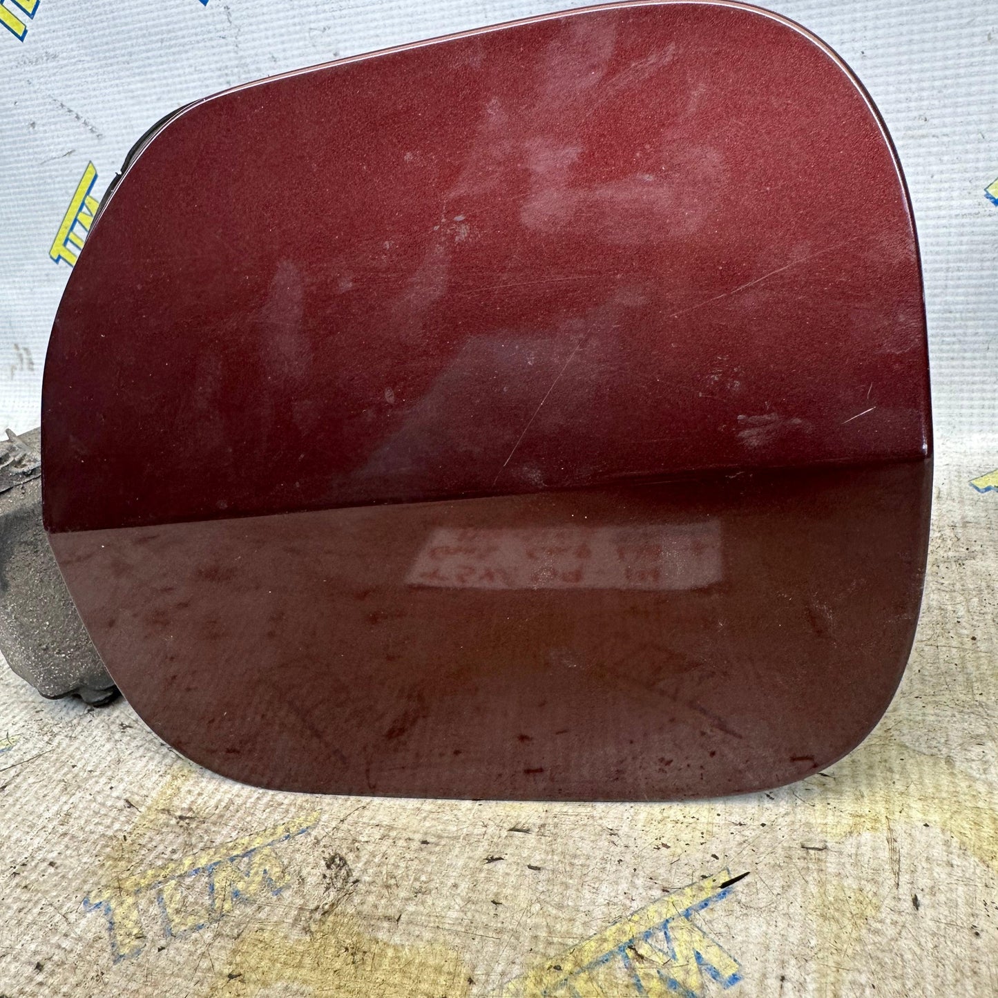 09-14 Acura TSX Fuel Gas Cap Cover Lid with Housing 2010 2011 2012 2013 Burgundy OEM