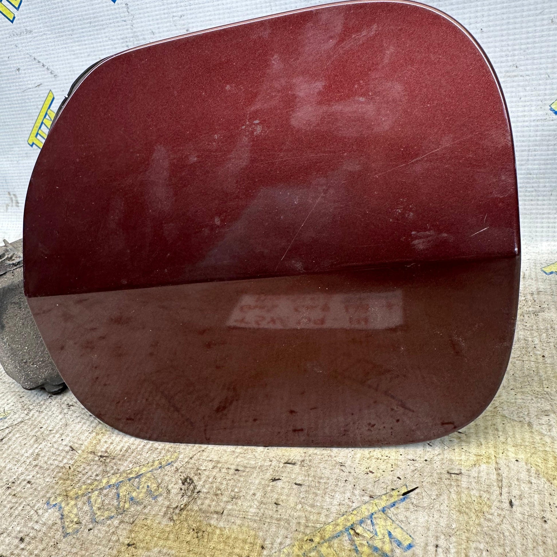 09-14 Acura TSX Fuel Gas Cap Cover Lid with Housing 2010 2011 2012 2013 Burgundy OEM