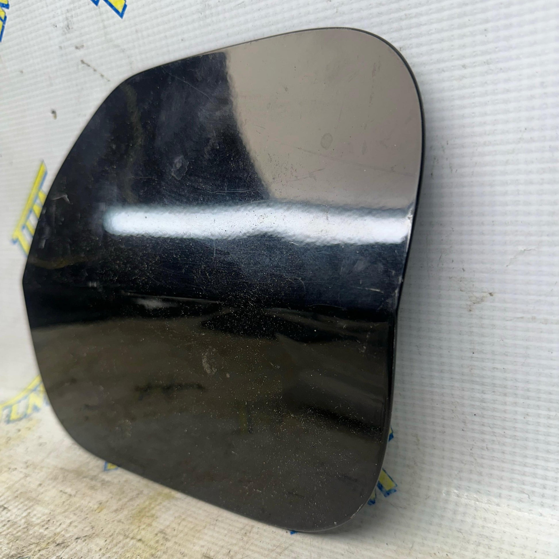 09-14 Acura TSX Fuel Gas Door Cap Cover Lid 2010 2011 2012 2013 2014 Black OEM