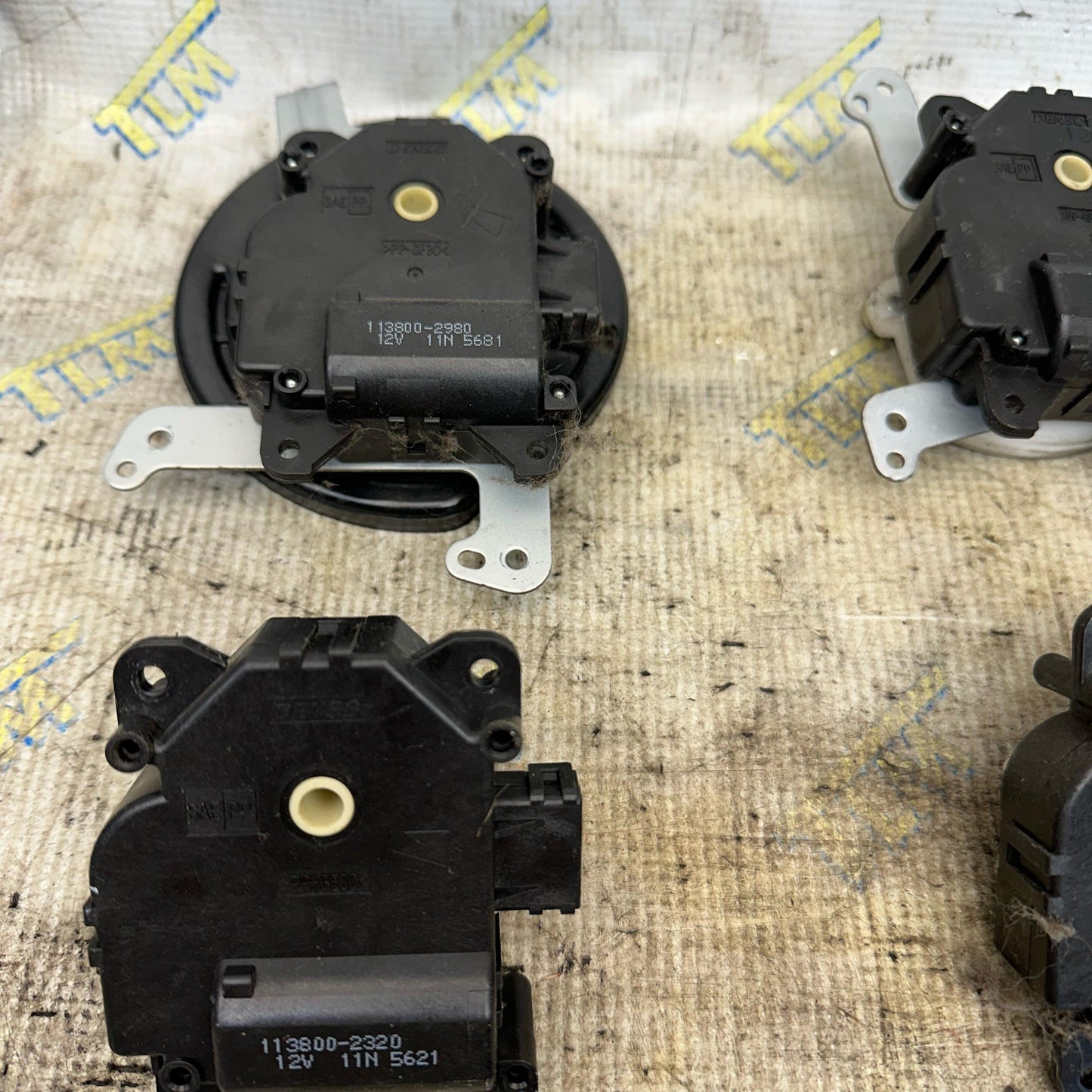 09-14 Acura TSX HVAC Actuators Blend Door Heater Air Set with Resistor 2010 2011 2012 2013 OEM