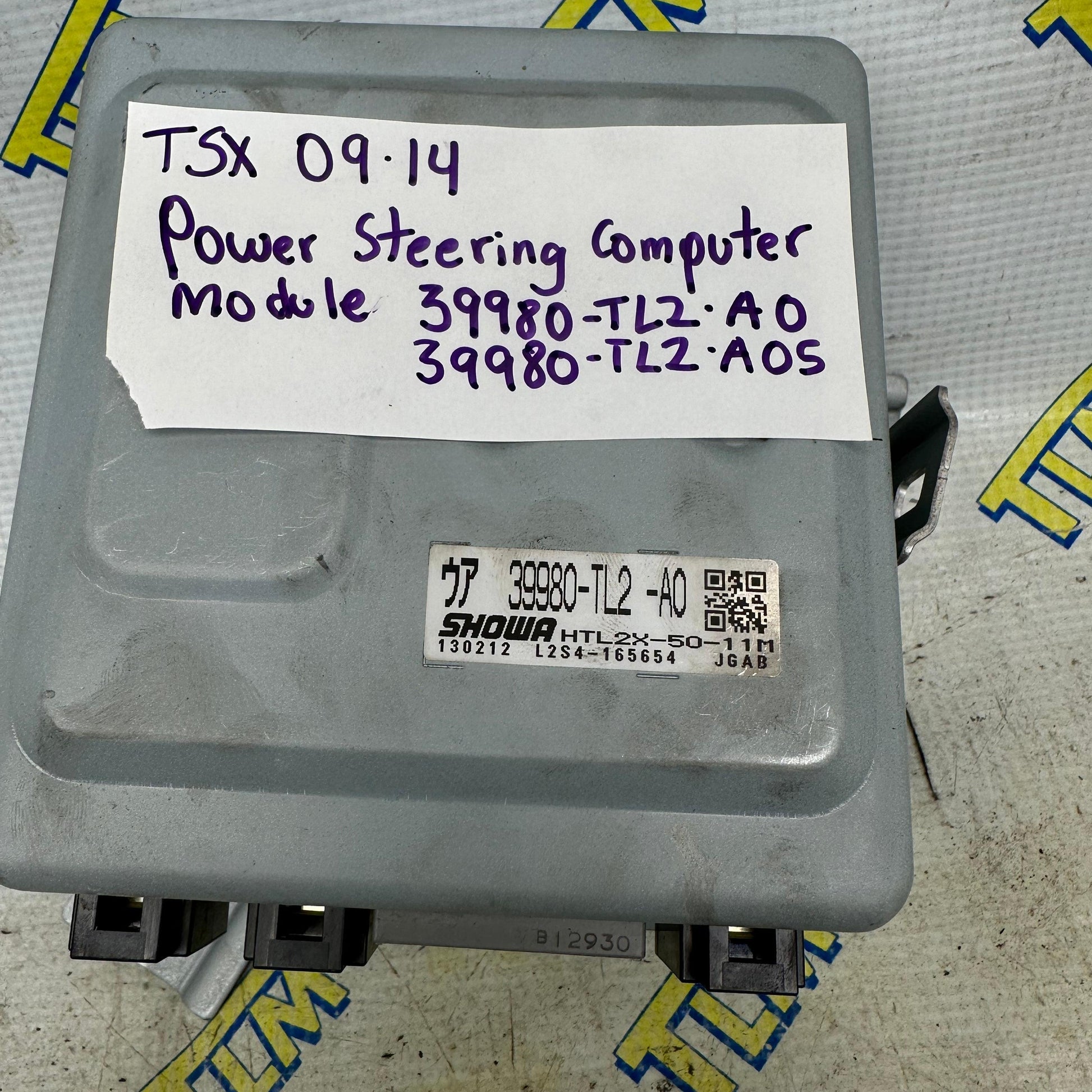 09-14 Acura TSX Power Steering Control Computer Module 39980-TL2 2009 2010 2011 12 13 14 OEM