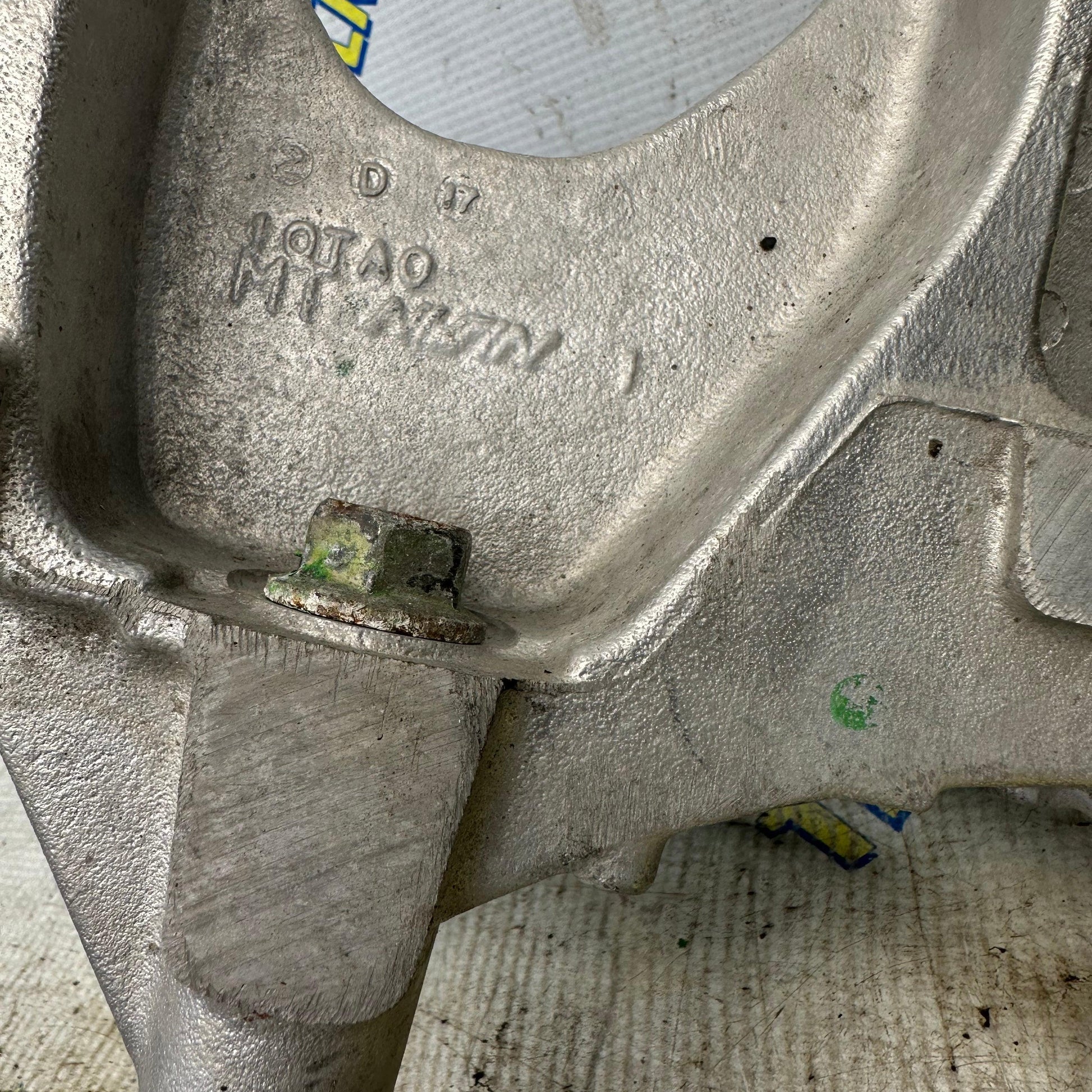 09-14 Acura TSX REAR Engine Mount Bracket *MANUAL* K24Z3 2010 2011 2012 2013 OEM