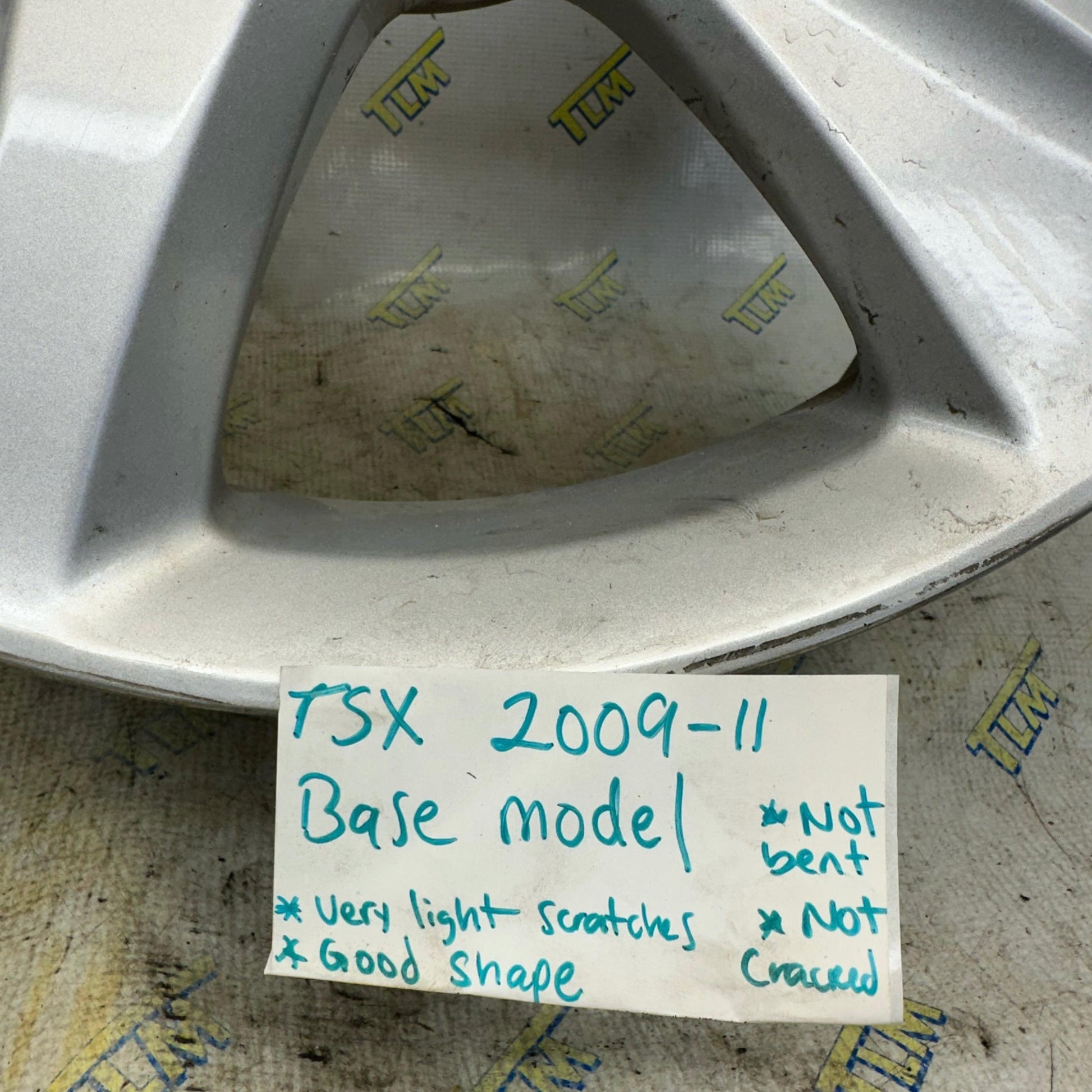 09-14 Acura TSX Rim * 17x7.5 * Wheel 2009 2010 2011 2012 2013 2014 base OEM