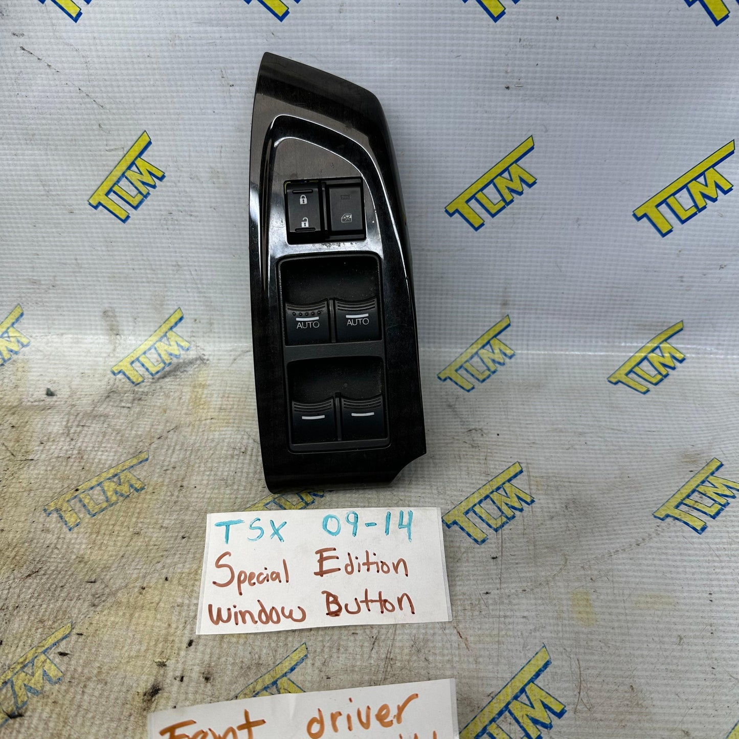 09-14 Acura TSX *SPECIAL EDITION* FRONT DRIVER LEFT Trim Window Button 10 11 12 13 OEM