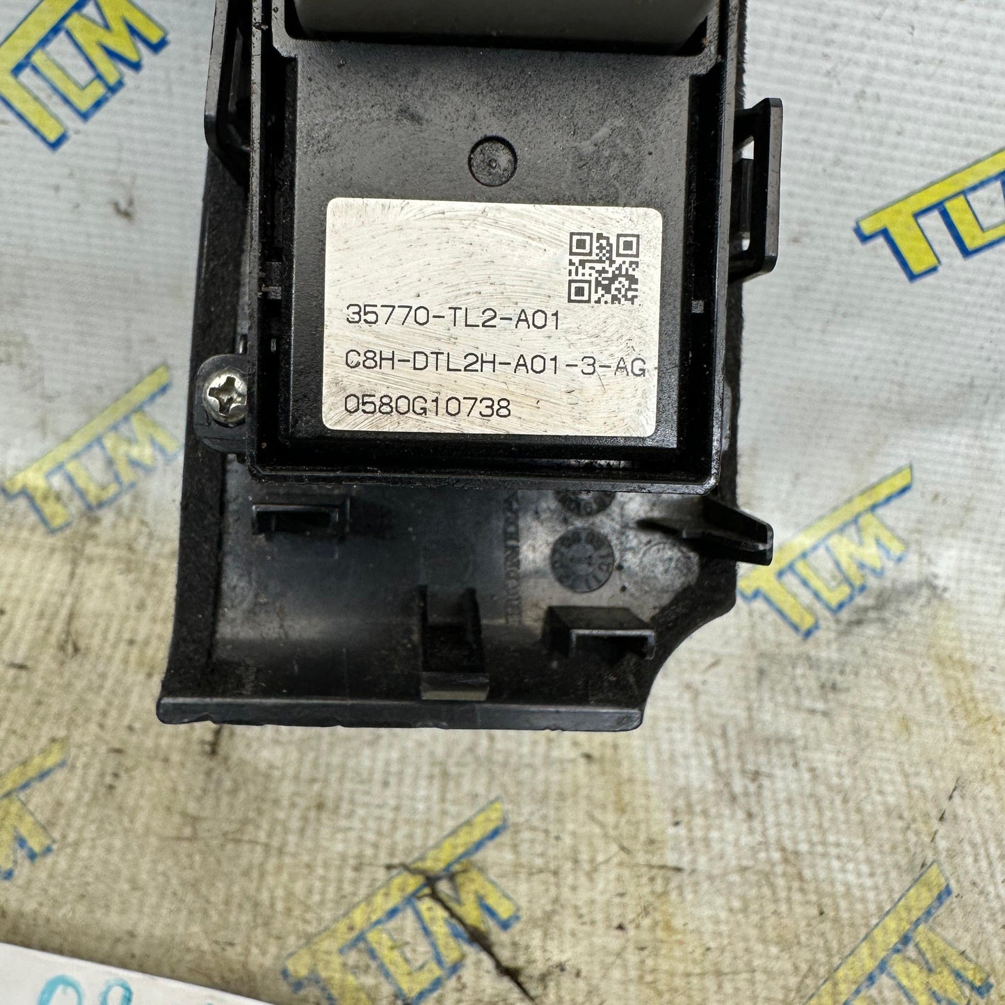 09-14 Acura TSX *SPECIAL EDITION* REAR PASSENGER Window Button 10 11 12 13 OEM
