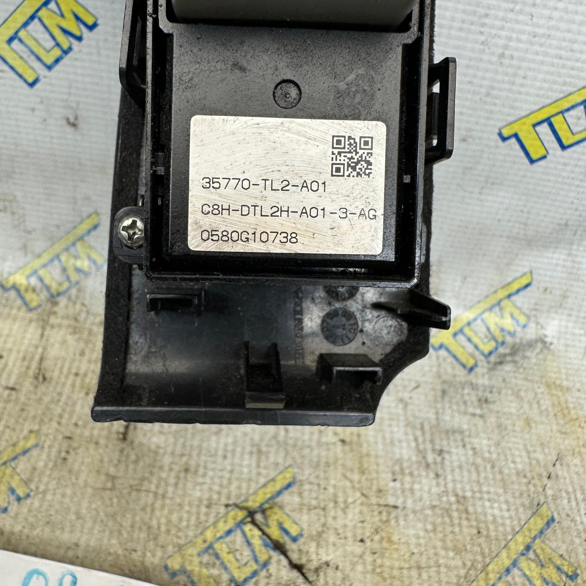09-14 Acura TSX *SPECIAL EDITION* REAR PASSENGER Window Button 10 11 12 13 OEM