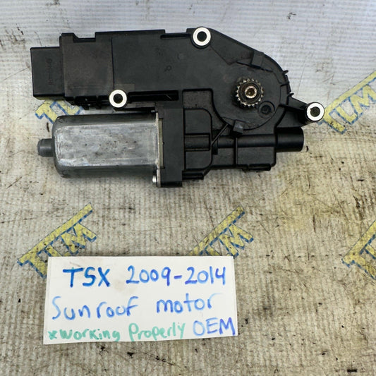 09-14 Acura TSX Sunroof Motor Sun Roof Moon 2009 2010 2011 2012 2013 2014 OEM